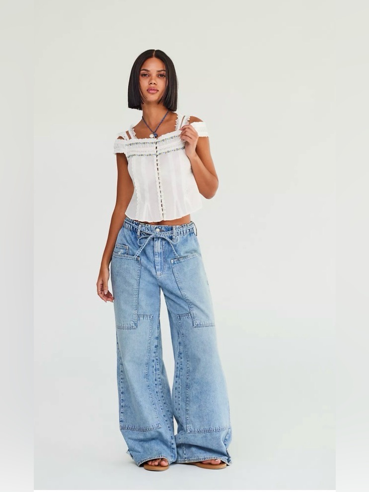 Free People - Curvy Outlaw Jean